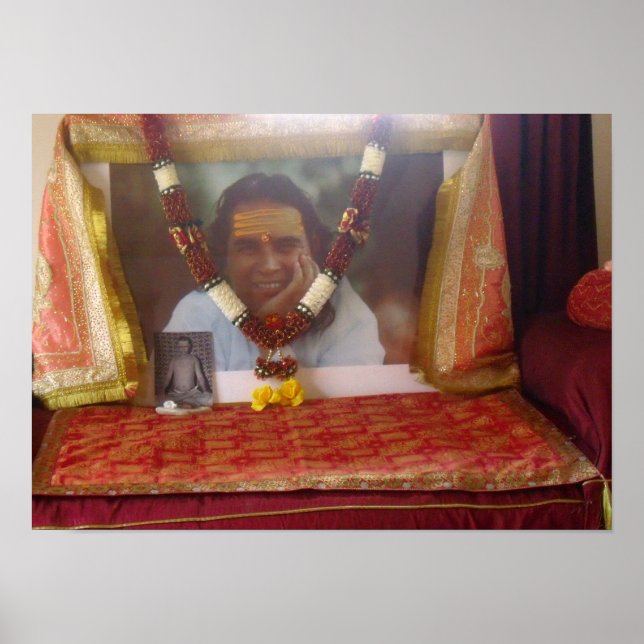 Babaji i Haidakhandi Ashram Poster (Framsidan)