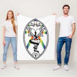 Babalon Lamen Blankets stjärna Fleecefilt