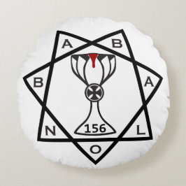 Babalon Pillow-stjärna Rund Kudde