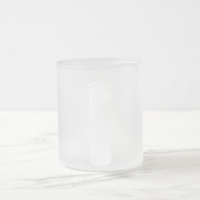 Babalons Logotyp och Lamen Frosted Mugg (Handtag)