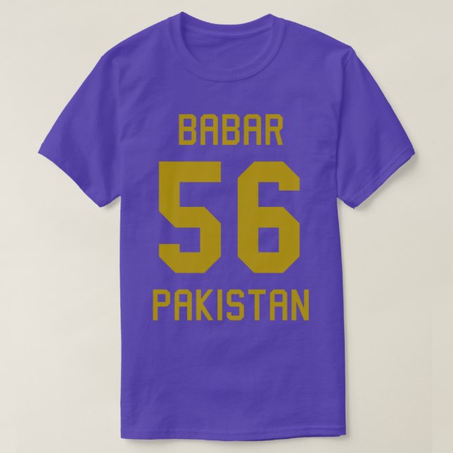 Babar Azam 56 Pakistan Cricket Jersey 1 T Shirt (Design framsida)