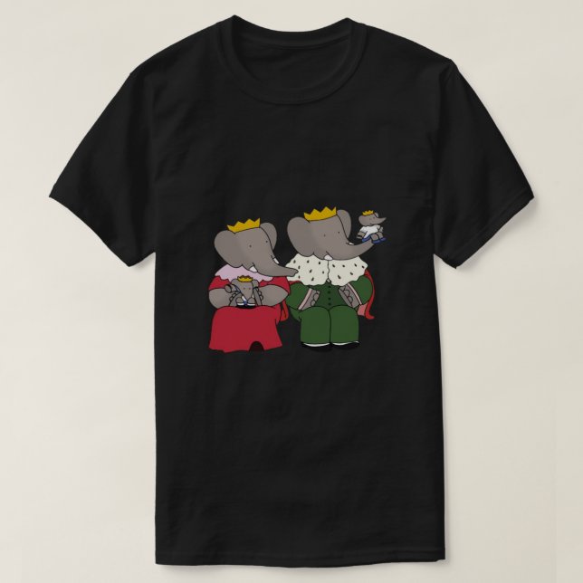 Babar the elephant family  Essential T Shirt (Design framsida)