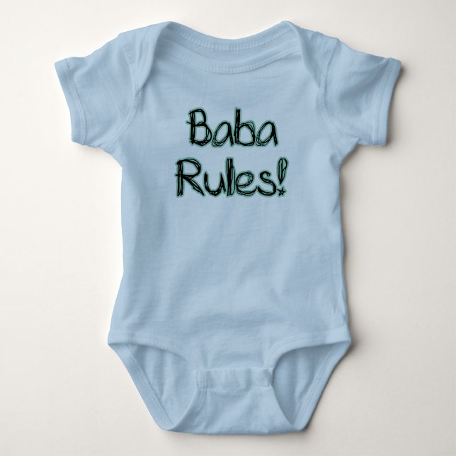 Babaregler! Tee (Framsida)