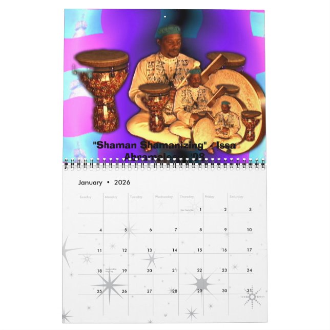 Babas Dream Drum 2009-kalender Kalender (Jan 2026)