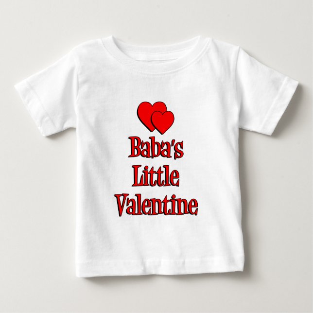 Baba's Little Valentine Tee (Framsida)