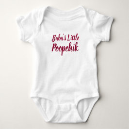 Babas Romper för Poopchik ukrainsk baby från Tröja