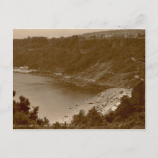 Babbacombe från Petit Tor Vintage Devon-kusten Vykort