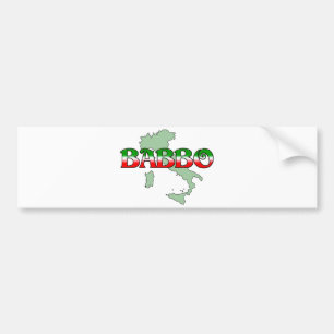 Babbo (italiensk far) bildekal
