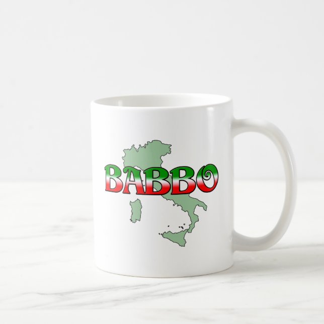 Babbo (italiensk far) kaffemugg (Höger)