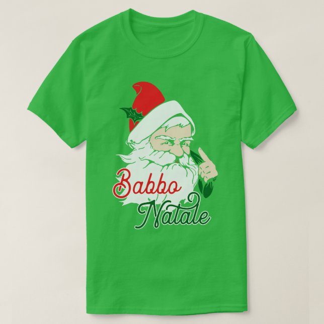 Babbo Natale Italienska Jultomten grafik T Shirt (Design framsida)