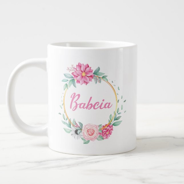 Babcia Jumbo Mugg (Vänster)