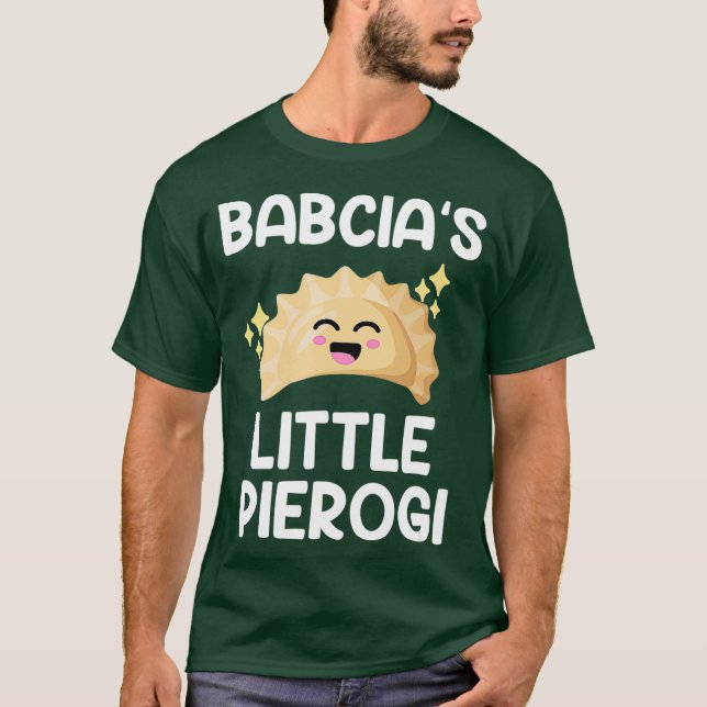 babcia lille pierogi polish Pierogi T Shirt (Framsida)