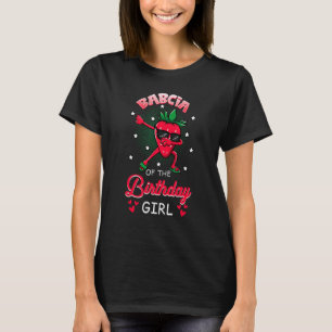 Babcia of the Birthday Girl Strawberry Dabbing Bda T Shirt