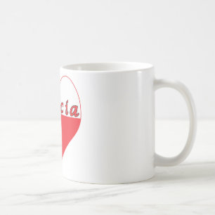 Babcia Polish Heart Kaffemugg