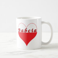 Babcia polska Heart