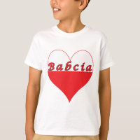 Babcia polska Heart