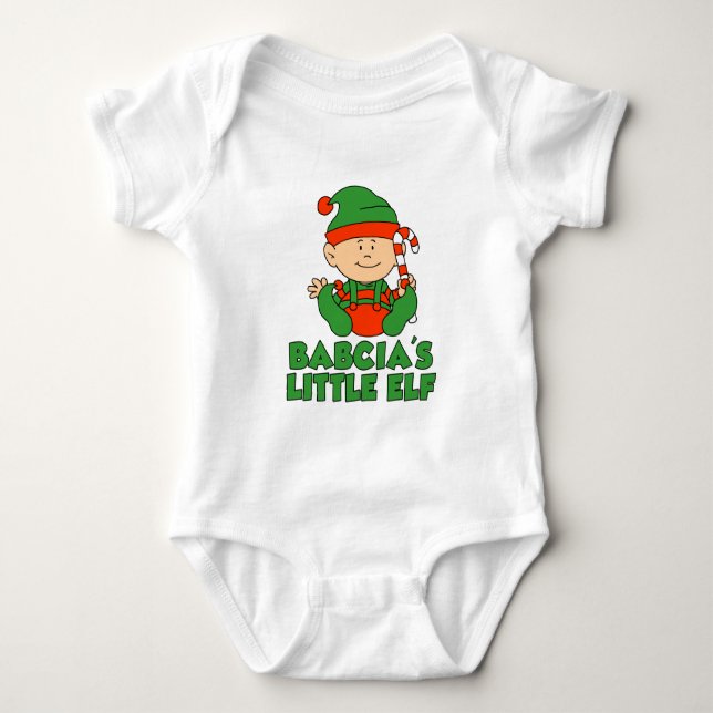 Babcias lilla Elf T-shirt (Framsida)