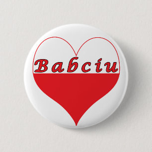 Babciu polska Heart Knapp