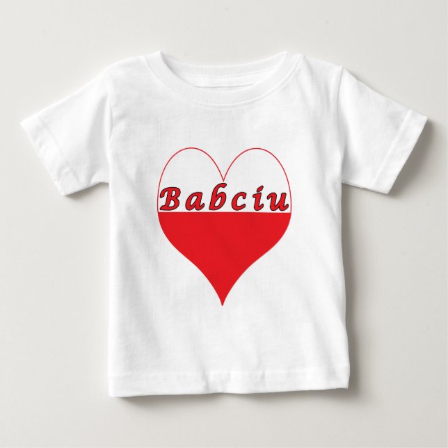 Babciu polska Heart Tee (Framsida)