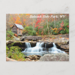 Babcock State park Väster Virginia Vykort