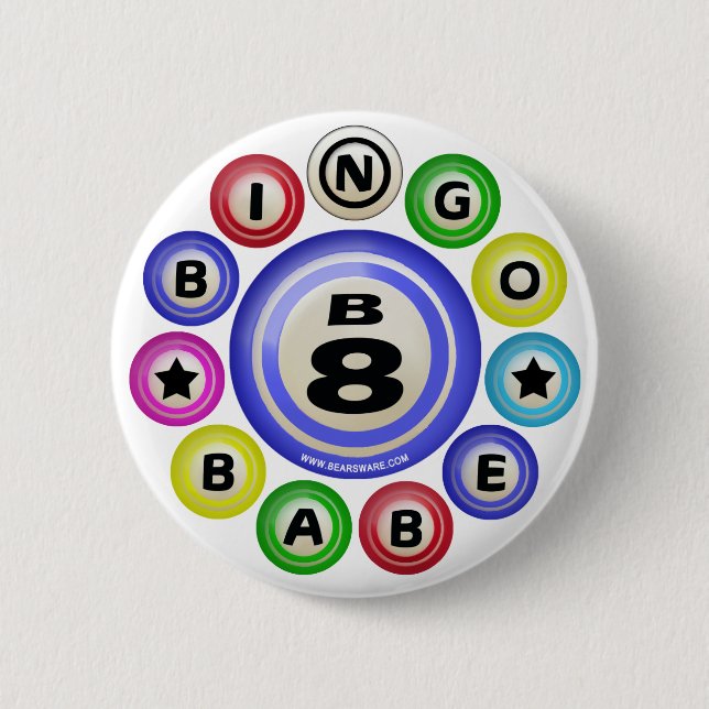 Babe för Bingo B8 Knapp (Framsida)