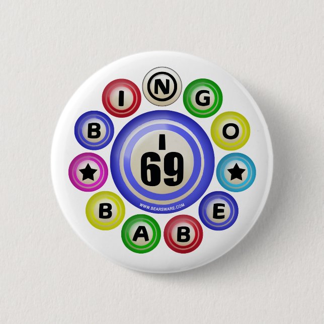Babe för Bingo I69 Knapp (Framsida)