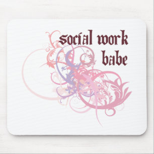 Babe för socialt arbete musmatta