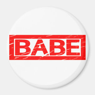 Babe Frimärke Magnet