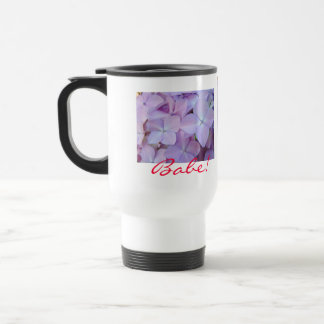 Babe! Kaffemuggen Lila Lavendel Hortensia Resemugg