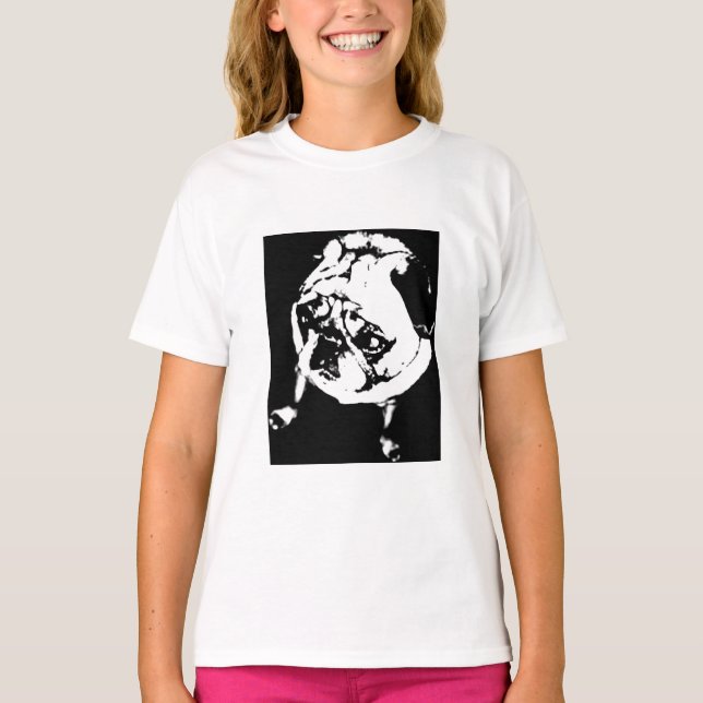 BABE Pug T Shirt (Framsida)
