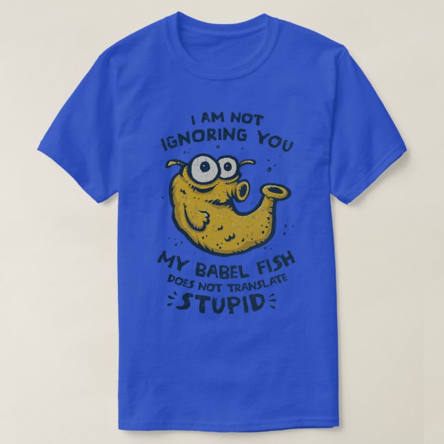 Babel Fish T Shirt (Design framsida)