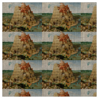 Babels torn av Pieter Bruegel den äldre Tyg