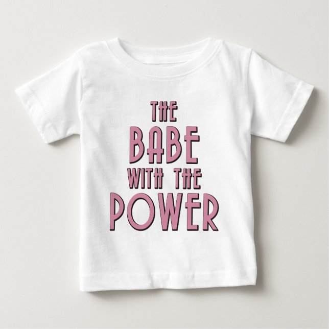 Baben med driva tee shirt (Framsida)