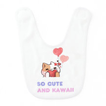 Babero diseño Cute Kawaii