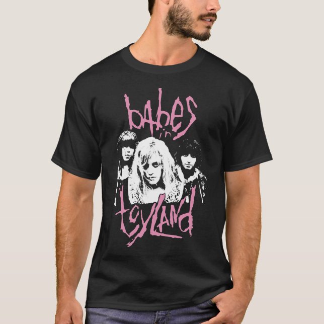 Babes in Toyland Grunge Band Classic T-Shirt (Framsida)