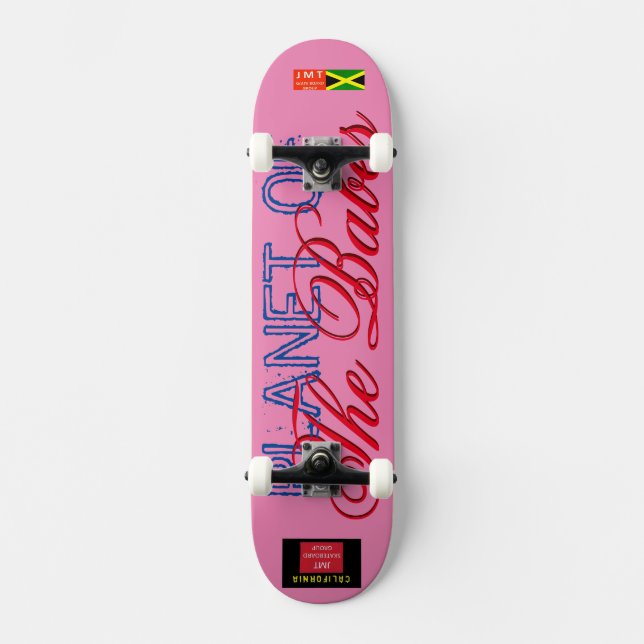 BABES SKATEBOARDS/JMT USA MINI SKATEBOARD BRÄDA 18,5 CM (Framsida)