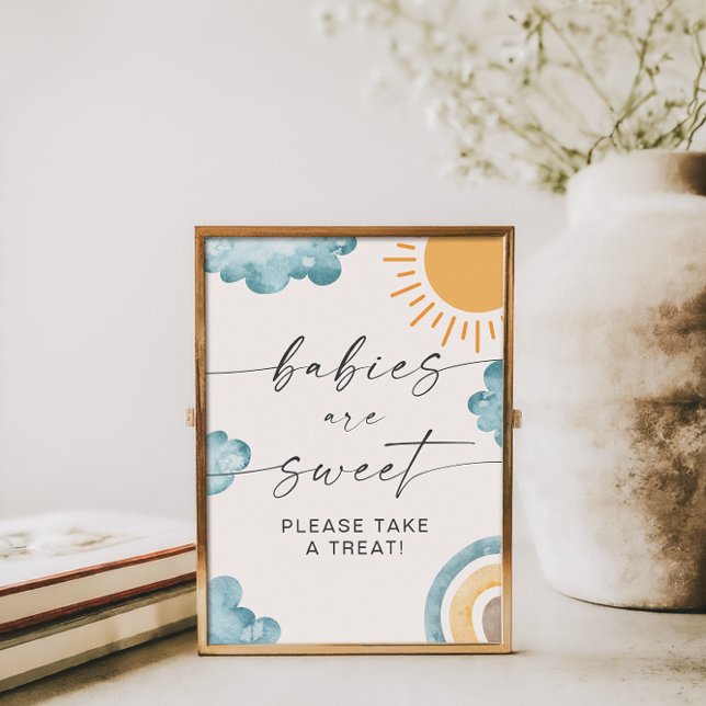 Babies Are Sweet Baby Shower Sunshine Poster (Skapare uppladdad)