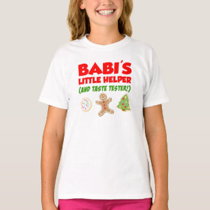 Babis lilla Helper-julkookies T-Shirt