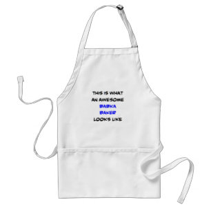 babka bagare, underbar förkläde