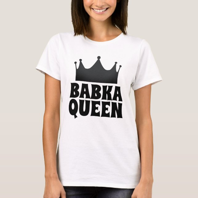 BABKA QUEEN CAKE T-Shirts och sweatshirtss (Framsida)