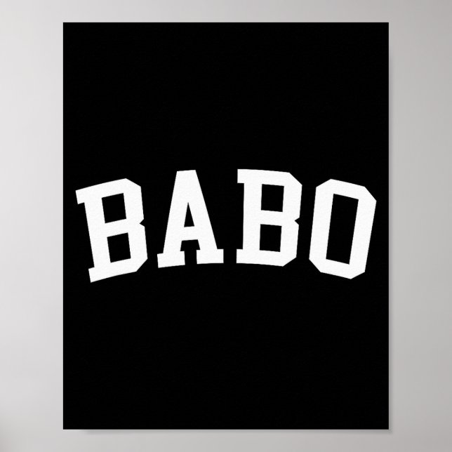 Babo  poster (Framsidan)
