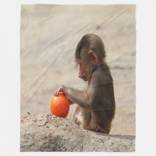 Baboon Baby Fleecefilt