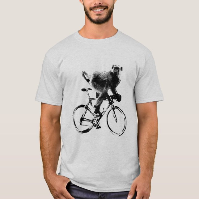 Baboon Biker T Shirt (Framsida)
