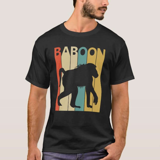 Baboon Costume Baboon T Shirt (Framsida)