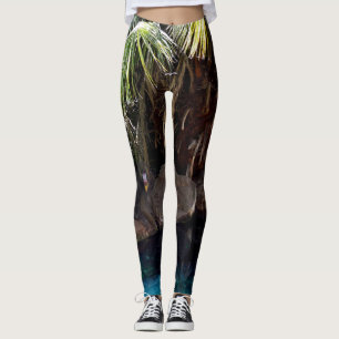 Baboon in Paradise, Dam Leggings