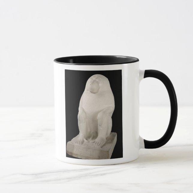 Baboon mellersta kungarike, eventuellt 7:edynasti mugg (Höger)