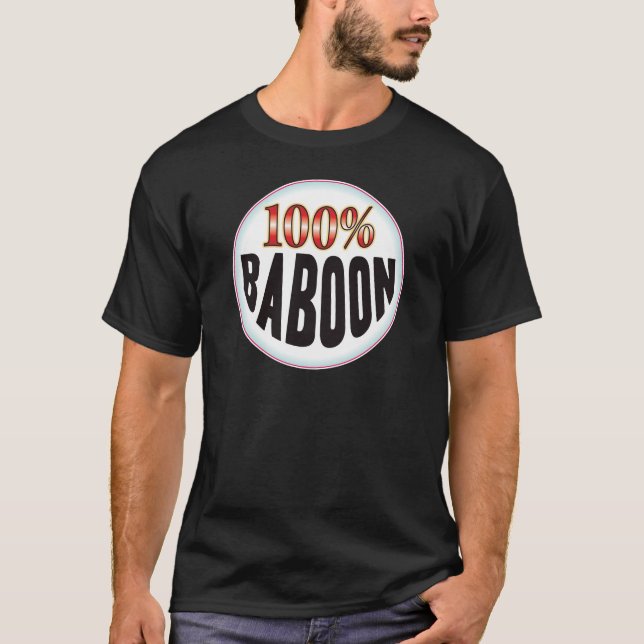 Baboonmärkre T Shirt (Framsida)