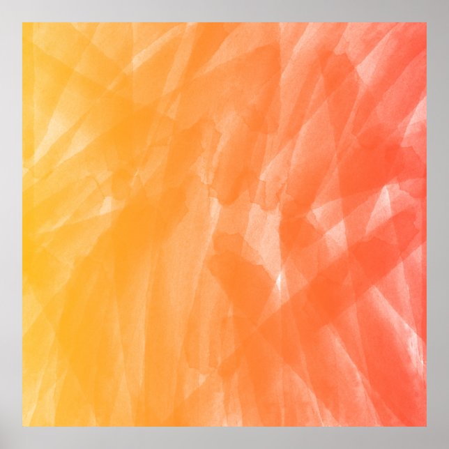 Babstrakt vattenfärgsdesign poster (Framsidan)