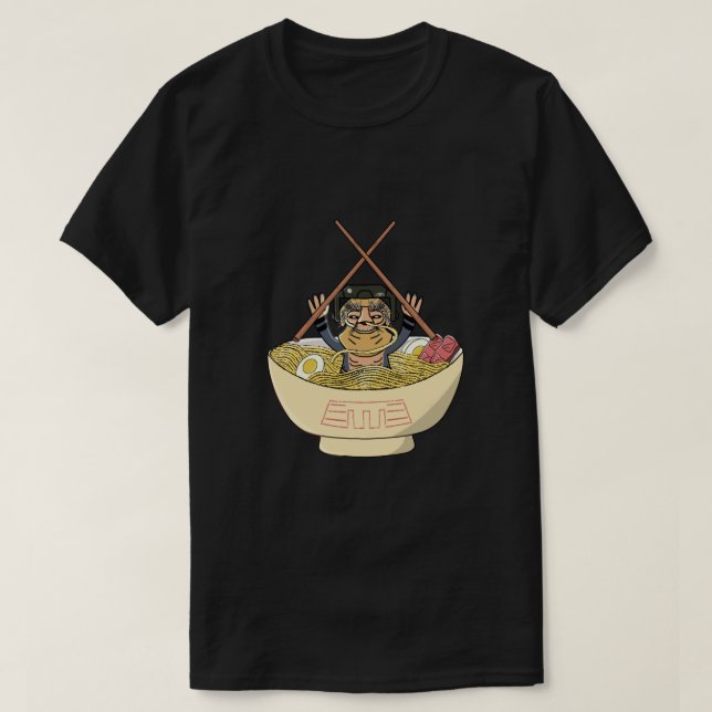 Babu Frik Ramen  T Shirt (Design framsida)