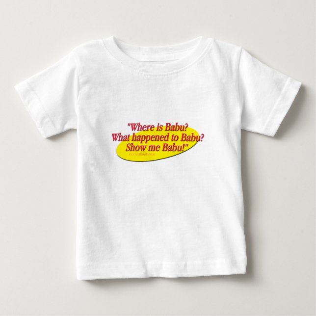 Babu! … tee (Framsida)